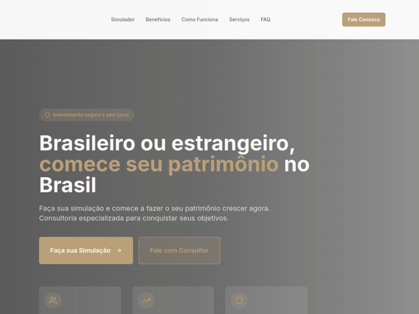 Preview do site Brit — Marca · D2C
